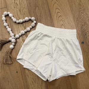 Nike White Athletic Shorts